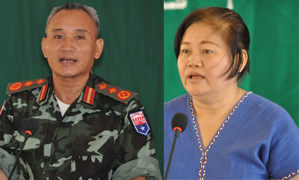 KNU two leaders