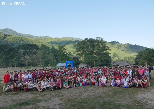 Participants from different townships in Mutraw District during the consultation
