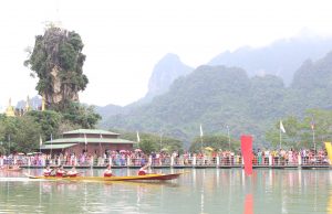 (၂၂) ကြိမ်မြောက် လှေလှော်ပြိုင်ပွဲ ကျောက်ကလပ်တွင် စည်ကားစွာကျင်းပ