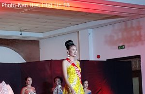 Miss Tourism Queen Worldwide ၏ လှပကျော့ရှင်းဆုံးဆု Miss နန်းထက်ထက်လင်းရရှိ