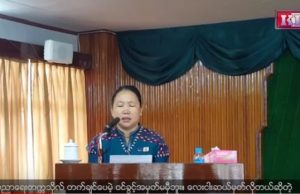 Karen National Minister offer students to give credential letter
