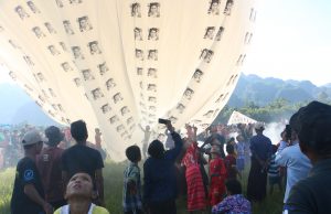 Mee Pone Pyan (Fire Balloon) festival in Karen state