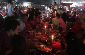 Karen rural food shops are on fire at 63rd Karen State day in Hpa An