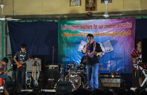 Fund raising concert for rural Karen teachers