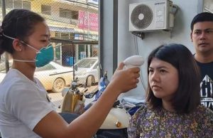 နေရပ်ပြန် အလုပ်သမားများကို ကိုရိုနာဗိုင်းရပ်စ်နှင့်ပတ်သက်၍ မြဝတီနယ်စပ်တွင် ကျန်းမာရေး စစ်ဆေးခြင်း များ ပြုလုပ်