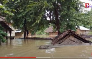 Radio Karen :Salween River Overflow Fooded Ei Th Hta IDP Camp, in Needs of Emergency Food Supplies.
