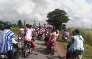 ကျောက်ကြီးတွင် KPP အင်အားထောင်ချီ လှည့်လည်မဲဆွယ်