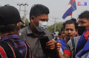 လှိုင်းဘွဲမြို့ ကျုံပကိုရွာတွင် သပိတ်စစ်ကြောင်းတစ်လျှောက် မှတ်တမ်းယူ၊ သတိပေးခံရ
