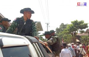 KNU စစ်သားများ လုံခြုံရေးယူပေးသည့် ကော့ကရိတ်လူမျိုးပေါင်းစုံသပိတ် လူဦးရေ ၁,၀၀ဝ ကျော်ပူးပေါင်း ပါ ဝင်