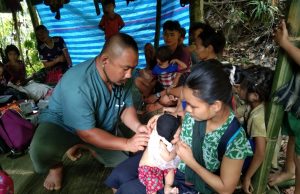 မူတြော်ခရိုင်ထဲရှိ စစ်ရှောင်ဒုက္ခသည်များ ဝမ်းပျက်ဝမ်းလျှော ရောဂါဖြစ်ပွားနေ