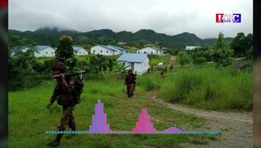 Radio Karen |(29/9/21)Soldiers Step-up Security As SAC’s State Chairperson to visit DKBA HQ