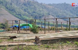 လေးကေကော် စစ်ရှောင်စခန်း၌ အိုမီခရွန်သံသယလူနာများ စောင့်ကြည့်ကုသရန် ကွာရတင်းစင်တာ ဆောက်လုပ်ပြင်ဆင်နေ