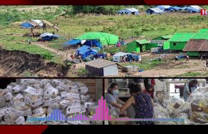Radio Karen: Community Group Help Provided Food Rations to 600 IDPs in Lay Kay Kaw Areas