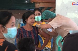 ဝင်းရေးမြို့နယ်တွင်း ကိုဗစ်ကာကွယ်ဆေး မထိုးရသေးသည့် ဌာနေလူထုများကို ပထမအကြိမ်အဖြစ် KNU ထိုးနှံပေး
