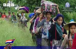 ကျောက်ကြီးမြို့နယ်အတွင်းရှိ စစ်ဘေးရှောင် စခန်းကို စစ်ကောင်စီမှ လေယာဉ်ဖြင့် ပစ်ခတ်တိုက်ခိုက်