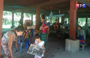 စစ်ကောင်စီ၏ လက်နက်ကြီးပစ်ခတ်မှုကြောင့် ကော့ကရိတ်တောင်ပိုင်းရှိ ရွာသားများ ထပ်မံတိမ်းရှောင်နေရ
