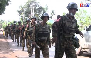 တံခွန်တိုင်ရဲစခန်းရှိ စစ်ကောင်စီတပ်ဖွဲ့များ ဒေသခံအရပ်သားအပေါ်အသက်အန္တရာယ်ခြိမ်းခြောက်မှုများပြုလုပ်