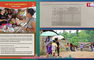 TBC increase ration food for the months of June to September in 9 Myanmar-Thai border refugee camps