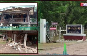Villagers are forced to flee due to heavy artillery fire by military after shooting in Kawkreik