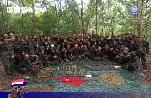 ကျိတ်စခန်းသိမ်းတိုက်ပွဲအတွင်း သိမ်းဆည်းရမိသည့် လက်နက်ခဲယမ်းများကို KNU ထုတ်ပြန်