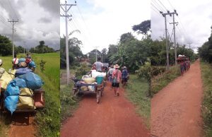 စစ်ကောင်စီက မုန်းမြို့နယ်ရှိ ကျေးရွာ(၃)ရွာကို အဓမ္မ္မပြောင်းရွှေ့ခိုင်း