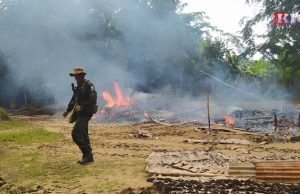 တိုက်ခိုက်သိမ်းပိုက်ခံရသည့် ကျိတ်စခန်းအစား တပ်စခန်းသစ်ချသွားရန် စစ်ကောင်စီတပ်ကြိုးပမ်းနေ