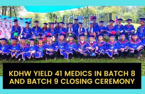 KDHW Yield 41 Medics in Batch 8 and Batch 9 Closing Ceremony