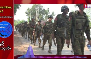 Military council threatened to incinerate Lut Shan village if the military base get attacked again