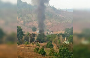 မြ၀တီရွှေကုက္ကိုလ် ကာစီနိုမြို့တော်အနီး BGF ကင်းစခန်း ၂ ခု တိုက်ခိုက်ခံရသည့်အတွက် စစ်ကောင်စီ လေကြောင်းက ပစ်ကူတိုက်ခိုက်နေ