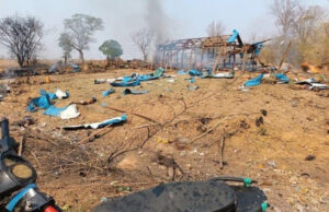 စစ်ရာဇဝတ်မှုကျူးလွန်သည့် ပဇီကြီးကျေးရွာလေကြောင်းတိုက်ခိုက်မှုအပေါ် KNU တပ်မဟာ ၅ ကန့်ကွက်ရှုတ်ချ