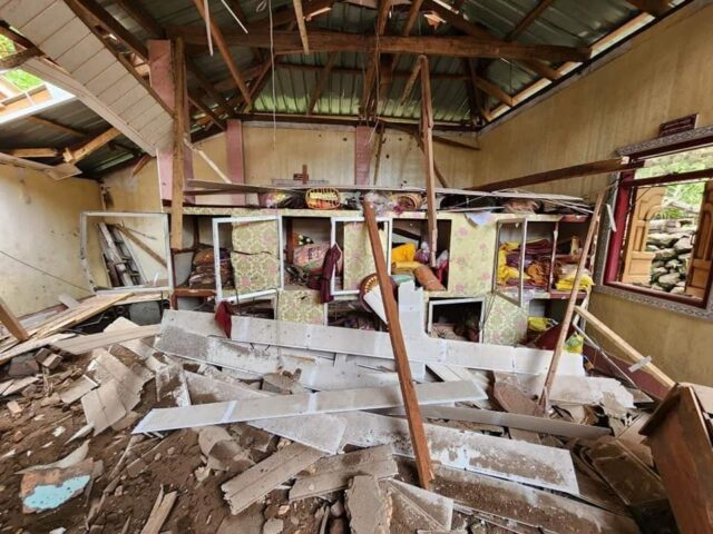 house damage