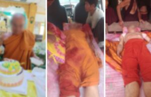လှိုင်ကွယ်ကျောင်းထိုင်ဆရာတော် ကျည်သင့်ပြီး ပျံလွန်တော်မူ