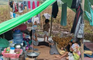 လေးကေကော်ဒေသ စစ်ဘေးရှောင် ၃၀၀၀ ကျော် လေကြောင်းရန် စိုးရိမ်မှုကြား နေထိုင်ရ