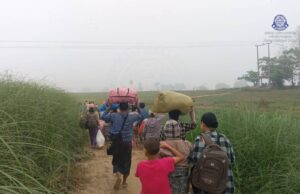 စစ်အုပ်စု လက်နက်ကြီးကြောင့် ခလယ်လွီထူခရိုင်အတွင်း အမျိုးသမီး ၃ ဦးအပါအဝင် ၅ ဦးဒဏ်ရာရ