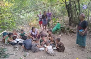 အခါကြီးရက်ကြီး လေယာဥ်ဗုံးကြဲသဖြင့် လယ်ဒိုမြို့နယ်က ဒေသခံ(၆၀၀)ကျော် စစ်ရှောင်နေရ