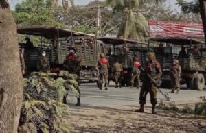 ကျုံဒိုး၊ မိဂလုံရွာတွင် လက်နက်ကြီးကျရောက်ပေါက်ကွဲပြီး ကလေး(၁)ဦးအပါအဝင် (၃)ဦးဒဏ်ရာရ