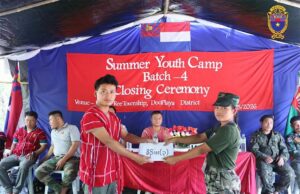 ကရင်လူငယ်အစည်းအရုံး ၏ နွေရာသီလူငယ်စခန်းသွင်းသင်တန်း ခရိုင် (၅) ခုတွင် ပြုလုပ်ပြီးစီး၊ လူငယ် ၃၀၀ ကျော် တက်ရောက်ခဲ့