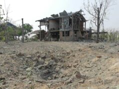 စစ်တောင်းမြစ်ဝှမ်းတိုက်ပွဲအတွင်း စစ်အုပ်စု Y12 လေယာဥ်သုံး ဗုံးအလုံး(၂၀)ကျော် ကြဲချတိုက်ခိုက်