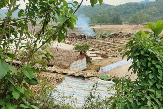 ဘီးလင်းက ရွှေမျောလုပ်ကွက်များ သုံးရက်ဆက်တိုက် လေယာဥ်ဗုံးကြဲခံရ၍ အလုပ်သမား (၁) ဦးသေဆုံး၊ (၅) ဦး ဒဏ်ရာရ