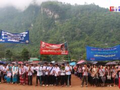 မယ်လဒုက္ခသည်စခန်းရှိ ကမ္ဘာ့ဒုက္ခသည်များနေ့အခမ်းအနား လူ(၄,၀၀၀)ကျော် တက်ရောက်ဂုဏ်ပြု