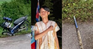 ဓားဖြင့် ပစ်ပေါက်ခြိမ်းခြောက်ခံရမှုကြောင့် ၁၇ နှစ်အရွယ် လူငယ်တစ်ဦး ယာဉ်မတော်တဆမှုဖြစ်ကာ သေဆုံး