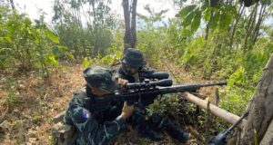 KNLA ကြားဖြတ်တိုက်၍ ဖလူး-မင်းလက်ပံကိုတက်လာသည့်စစ်အုပ်စု အကျအဆုံးများပြီး ပြန်ဆုတ်