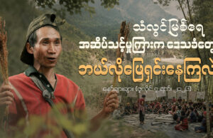 သံလွင်မြစ်ရေ အဆိပ်သင့်မှုကြားက ဒေသခံတွေဘယ်လို ဖြေရှင်းနေကြလဲ