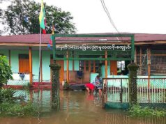 ဒေါနတောင်ကျရေဆင်း၍ ကော့ကရိတ်မြို့ ရပ်ကွက်၊ ကျေးရွာအချို့ ရေဝင်ရောက်လာ