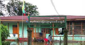 ဒေါနတောင်ကျရေဆင်း၍ ကော့ကရိတ်မြို့ ရပ်ကွက်၊ ကျေးရွာအချို့ ရေဝင်ရောက်လာ