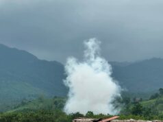လေးကေကော်၊ ရဲကုန်းအရှေ့ဘက်တိုက်ပွဲအတွင်း စစ်အုပ်စုအထိနာထား၍ လေယာဉ်ဆက်တိုက်ဗုံးကြဲ