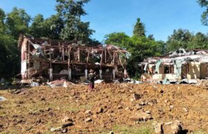 စစ်အုပ်စု လေကြောင်းတိုက်ခိုက်မှုကြောင့် ဘီးလင်းရှိ စာသင်ကျောင်းများ ပိတ်ထားရ