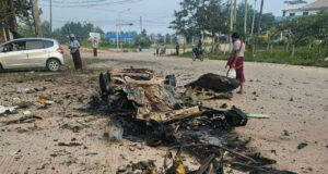 မြဝတီမြို့ စစ်အုပ်စုဌာနဆိုင်ရာနေရာတဝိုက် မော်တော်ယာဥ် ဗုံးပေါက်ကွဲမှု(၂)ကြိမ် ဖြစ်ပွား