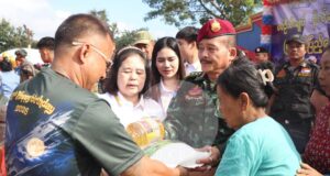 DKBA စစ်ဦးစီးချုပ် ဗိုလ်ချုပ်ကြီးစောရွှေဝ မွေးနေ့အကြို ဆန်၊ ဆီနှင့် ငွေသားများ လှူဒါန်း